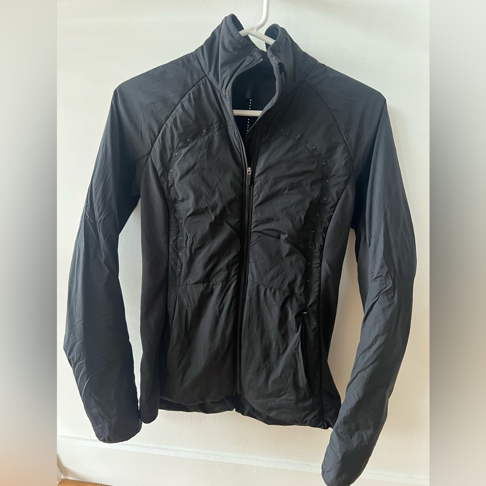 lululemon athletica Black Windbreaker Jacket